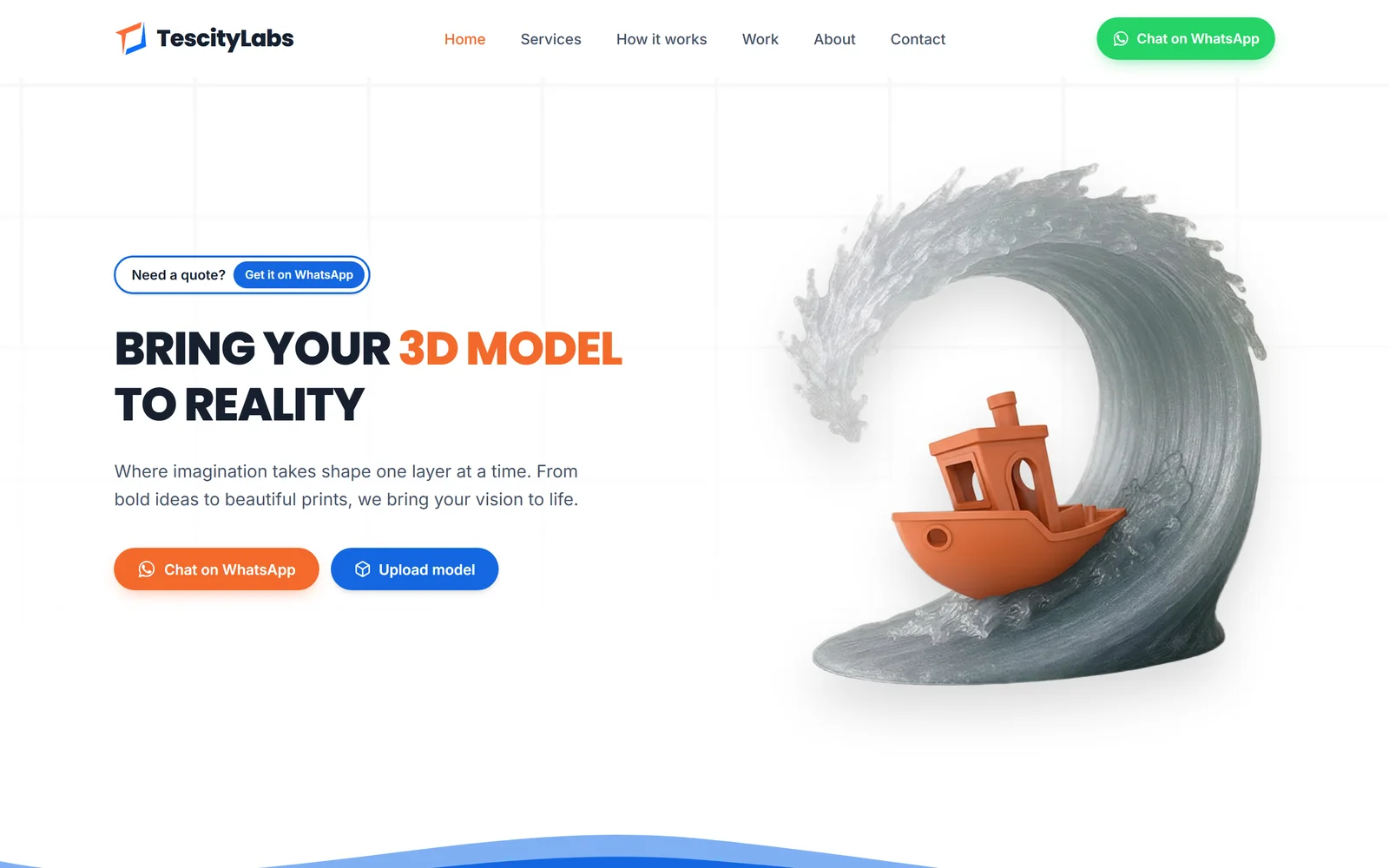 3D Print Price Calculator, live at tescitylabs
